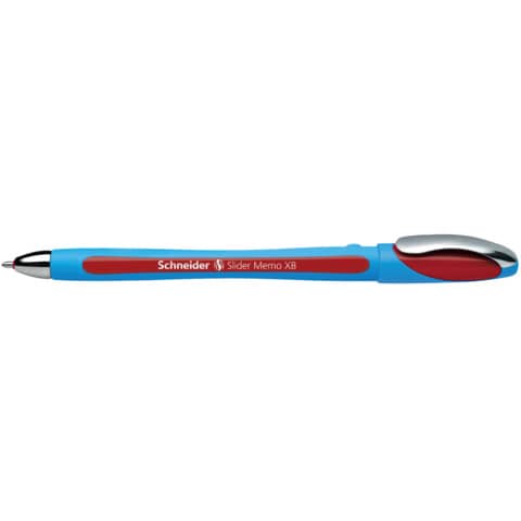 Penna a sfera Schneider Slider Memo tratto XB rosso P150202
